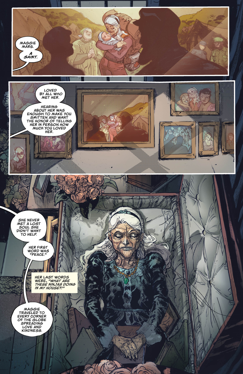 Illustration for article titled An adventurer races to save his life’s story in this Deathbed #2 exclusive